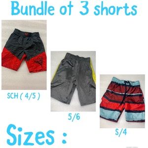 ⭐️⭐️⭐️ Bundle of 3 shorts for boys (Pre-owner)